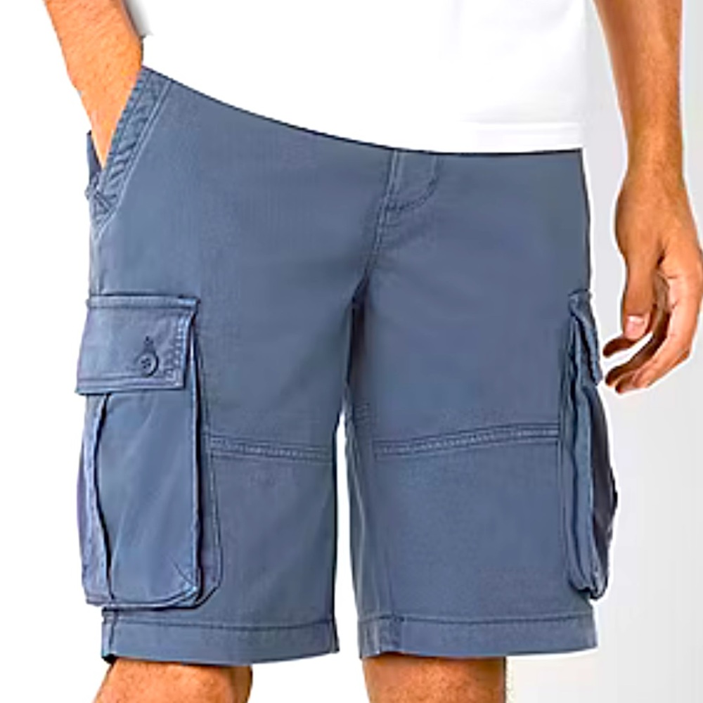 NWT Men’s Arizona Cargo Shorts Blue size 29